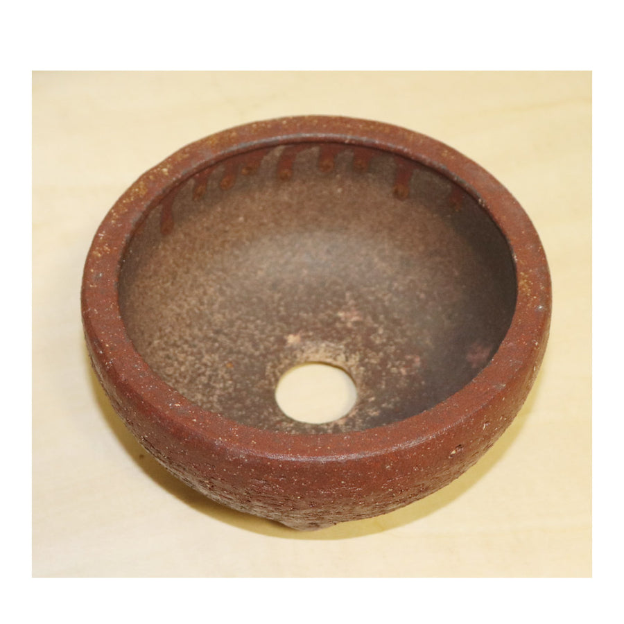 Bonsai Pot Ceramic Mini Bonsai Bowl Planters, Planter Pots, Brown
