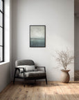 北欧インテリア ポスター A3 木製フレーム付き 壁掛け おしゃれ リビング 玄関 寝室 モノトーン 北欧雑貨