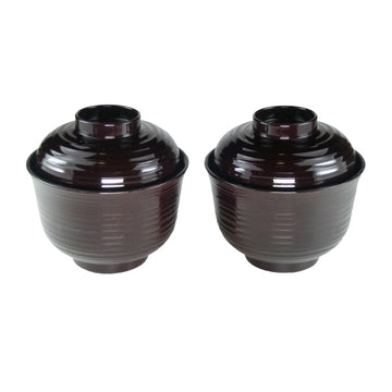 Japanese Soup Bowl 2 set, Rice Bowl, for Miso Soup LZ-2