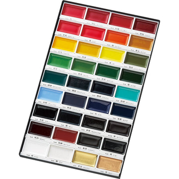 Kuretake Gansai Tambi Water Colors, E36 Color Set MC20/36V