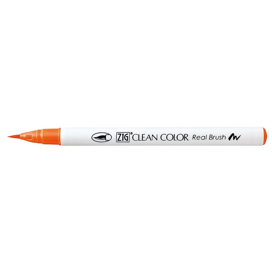 Kuretake Fude Brush Pen, Clean Color Real, 24 Colors Set (RB-6000AT/24V)