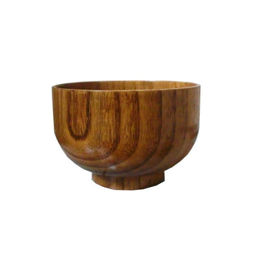 Japanese Wood Soup Bowl, Rice Bowl, for Miso Soup W-2