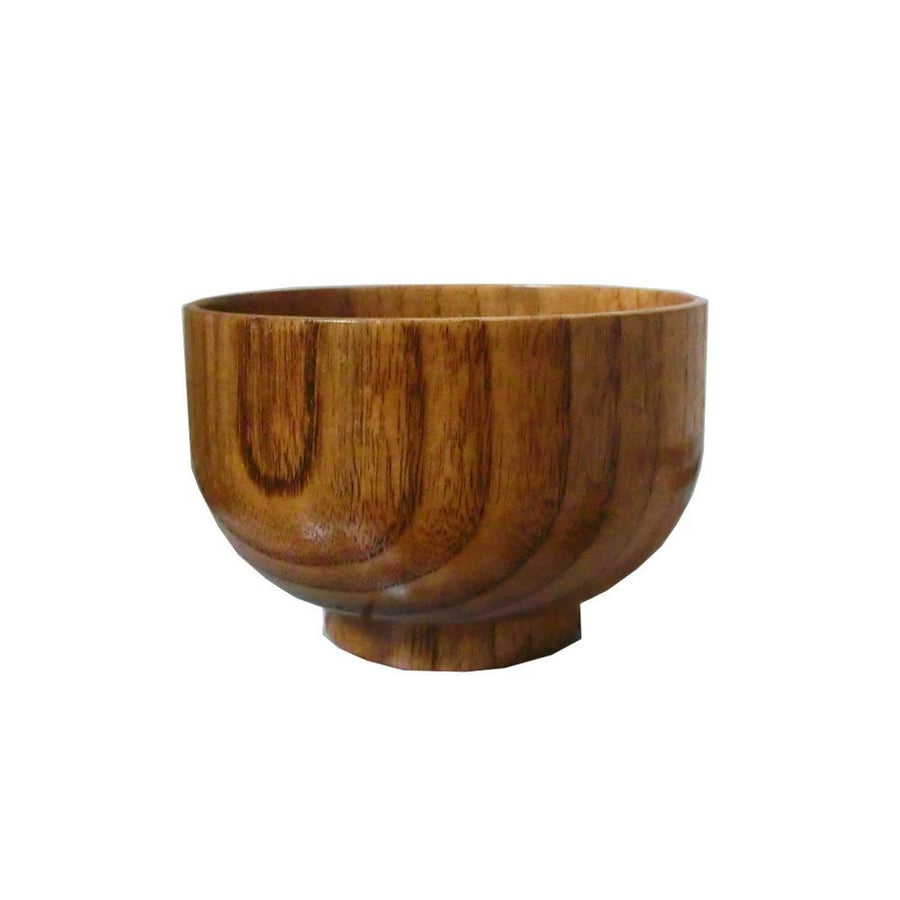 Japanese Wood Soup Bowl, Rice Bowl, for Miso Soup W-1