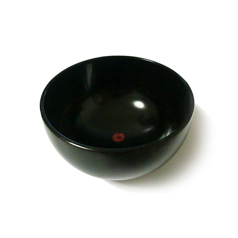 Japanese Wood Soup Bowl Black, Rice Bowl, for Miso Soup BW-1