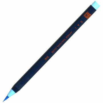Akashiya Fude Brush Pen Sai, Sky Blue Ink, CA200-15