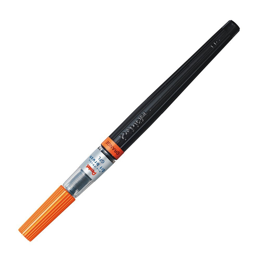 Pentel Art Brush Pen, Orange XGFL-107