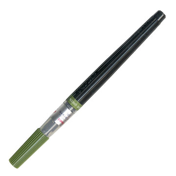 Pentel Art Brush Pen, Olive Green XGFL-115