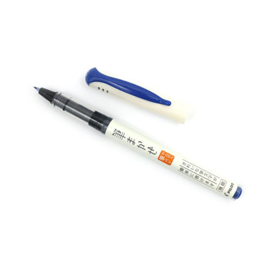 Pilot Fude Brush Pen Fude Makase, Blue, SVFM-20EF-L